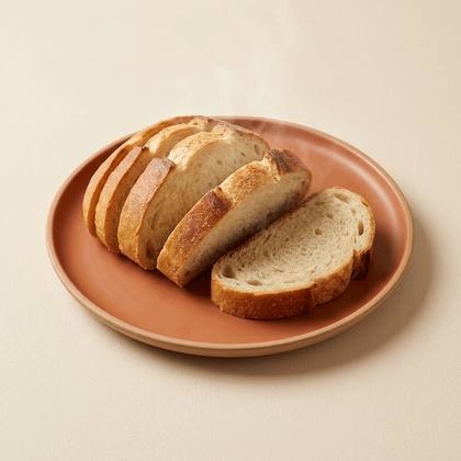 Pasta-Brot mit Frisches Brot zur Pasta
